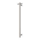 Oliveri VE6595BN Brushed Nickel Venice Heated Vertical Towel Rail