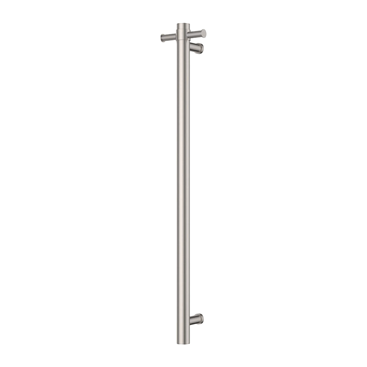 Oliveri VE6595BN Brushed Nickel Venice Heated Vertical Towel Rail