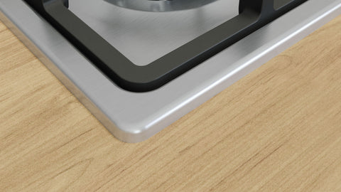 Bosch PBH6B5K90A Series 6 Stainless Steel 60cm Wide Gas Cooktop