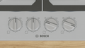 Bosch PCH6A5I90A Series 6 Stainless Steel 60cm Wide Gas Cooktop
