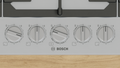 Bosch PCR9A5I90A Series 6 Stainless Steel 90cm Wide Gas Cooktop