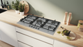 Bosch PCR9A5I90A Series 6 Stainless Steel 90cm Wide Gas Cooktop