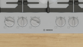Bosch PCS7A5I90A Series 6 Stainless Steel 75cm Wide Gas Cooktop