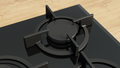 Bosch PPQ7A6I10A Series 6 Black Glass 75cm Wide Gas Cooktop