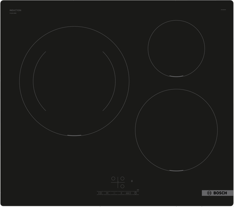 Bosch PUJ611BB5H Series 4 Black Glass 60cm Wide Induction Cooktop