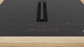 Bosch PVQ711H26E Series 6 Black Glass 71cm Wide Cooktop With Integrated Ventilation