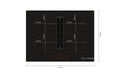 Bosch PVQ711H26E Series 6 Black Glass 71cm Wide Cooktop With Integrated Ventilation