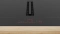 Bosch PVQ811H26E Series 6 Black Glass 80cm Wide Cooktop With Integrated Ventilation