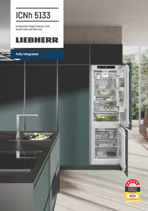 Liebherr Ex-Display ICNh 5133 Integrated 'Plus' Fridge/Freezer
