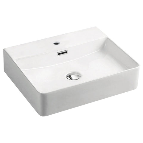 Fienza RB2173 Petra White Above Counter Basin