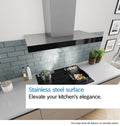 Bosch DWB97DN30A Series 6 Stainless Steel 90cm Wide Wall Mounted Canopy Rangehood