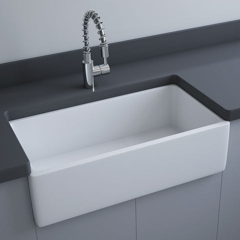 Fienza RKS189 RAK Gwen 84cm Wide Large Single Bowl Butler Sink