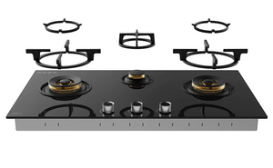 Robam JZ(T/Y)-ZB91H72 900mm 3 Burners Glass  Cooktop