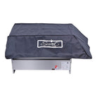 Smart drop-in gas BBQ with UV protected weather-proof cover fitted