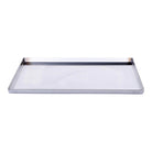 Smart 4A42050345 stainless steel teppanyaki plate shown from the front