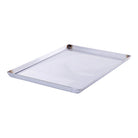 Smart 4A42050345 stainless steel teppanyaki plate shown from a corner angle