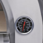 Smart PW01 pizza oven integrated temperature thermometer close-up