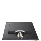 Smart SMA-DSG0010-BLK drop-in side burner in black with lid closed top view