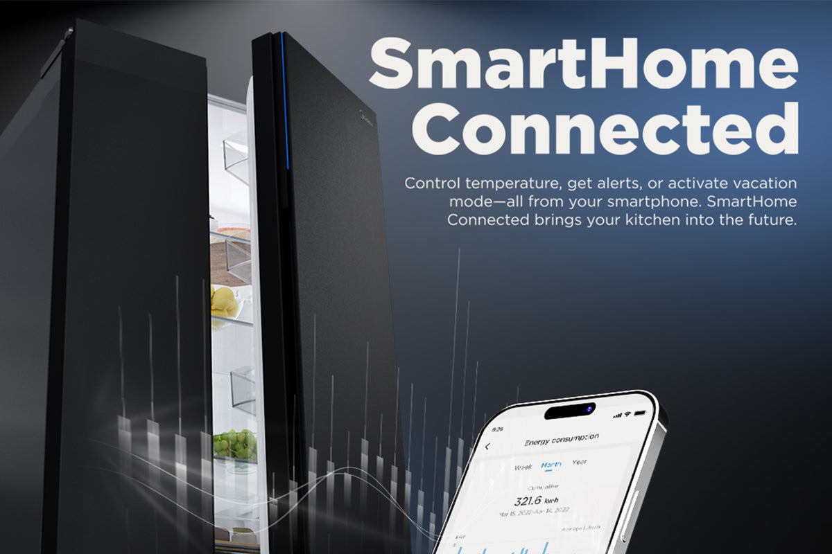 Midea MDRS925FIM45AP SmartHome Wi-Fi connectivity