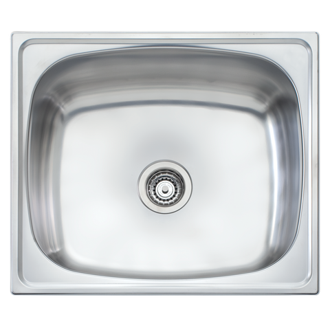 Oliveri TI70S Laundry 70L Tub With Rinse Bypass