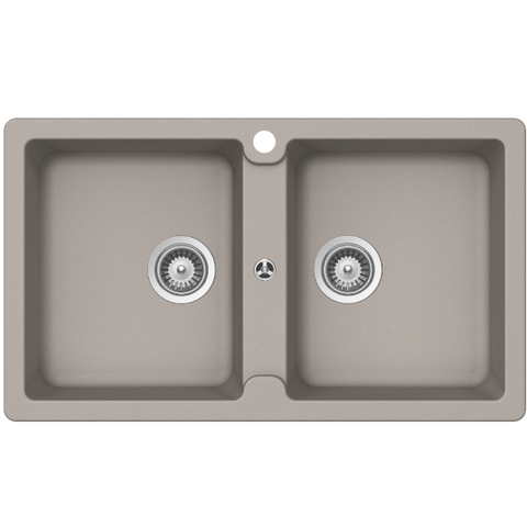 Schock Clearance TN200 Typos Double Bowl Granite Sink