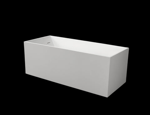 Kaskade VX23 Sandy Freestanding Stone Bath with Overflow