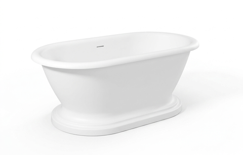 Kaskade VX31-1778 Freestanding Stone Bath with Overflow