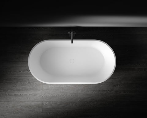 Kaskade Aveo MKII Freestanding Stone Bath with Overflow