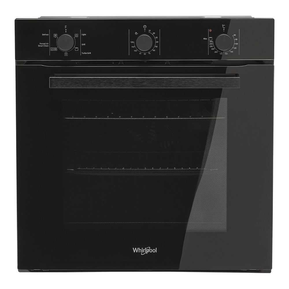 Whirlpool W3OMK35HR0BA 60cm Built-In Multi-Function Oven in Black