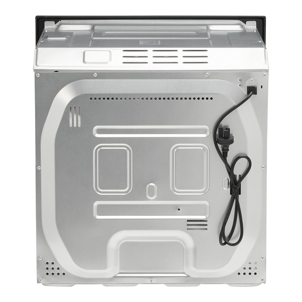 Whirlpool W3OMK35HR0BA black oven detail view