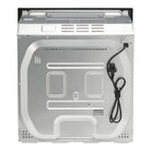 Whirlpool W3OMK35HR0BA black oven detail view