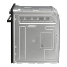 Whirlpool W3OMK35HR0BA black oven detail view
