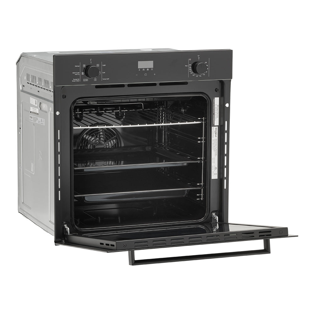 Whirlpool W3OMK55HR0BC 60cm Built-In Multi-Function Oven with Air Fry in Black