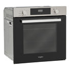 Whirlpool W3OMK55HR0XC stainless steel 60cm oven front view