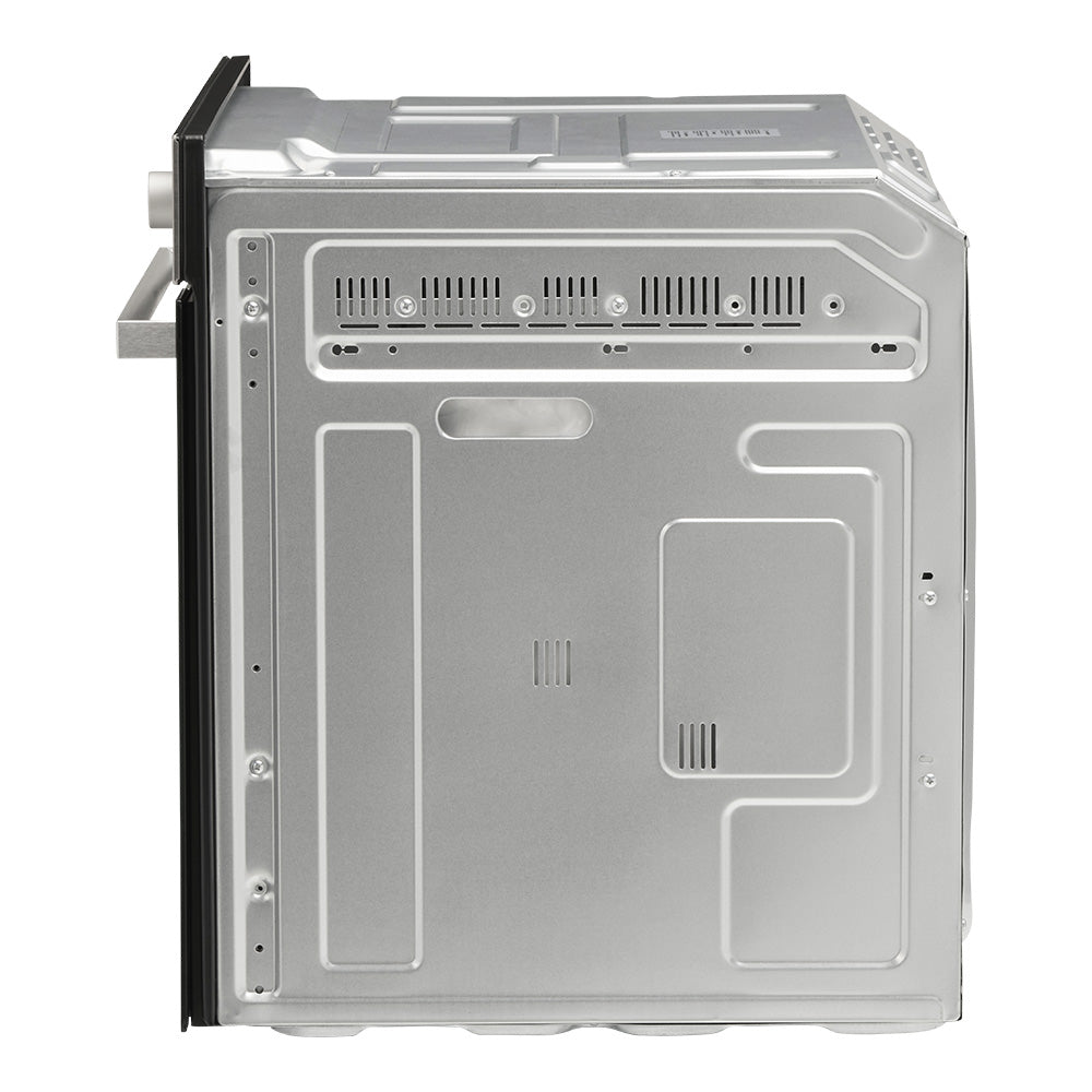 Whirlpool W3OMK55HR0XC stainless steel oven detail view