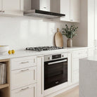Whirlpool W3OMK55HR0XC stainless steel oven lifestyle image
