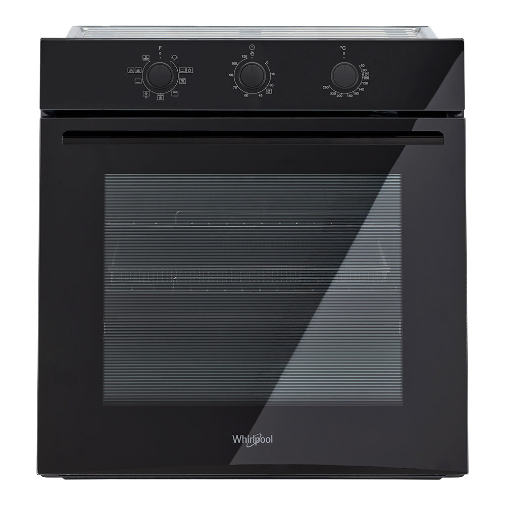 Whirlpool W4OMK381HU0BA 60cm built-in multi-function oven in black