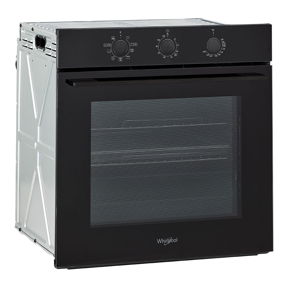 Whirlpool W4OMK381HU0BA 60cm built-in multi-function oven in black