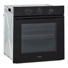 Whirlpool W4OMK381HU0BA 60cm built-in multi-function oven in black