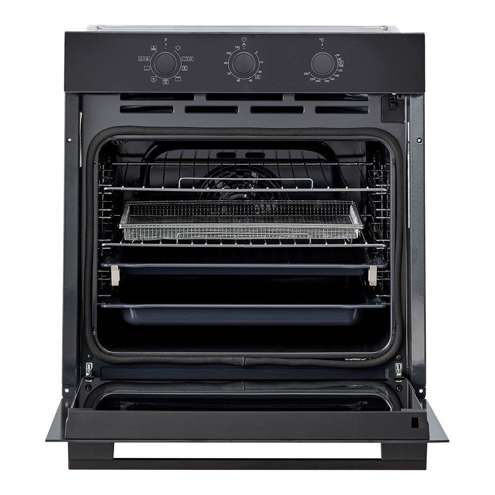 Whirlpool W4OMK381HU0BA 60cm built-in multi-function oven in black