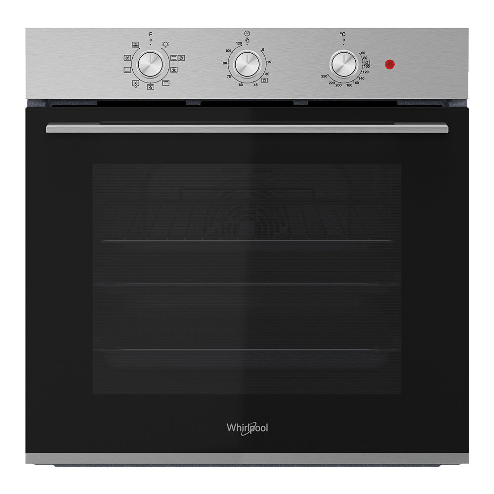 Whirlpool W4OMK381HU0XA 60cm built-in multi-function oven in stainless steel