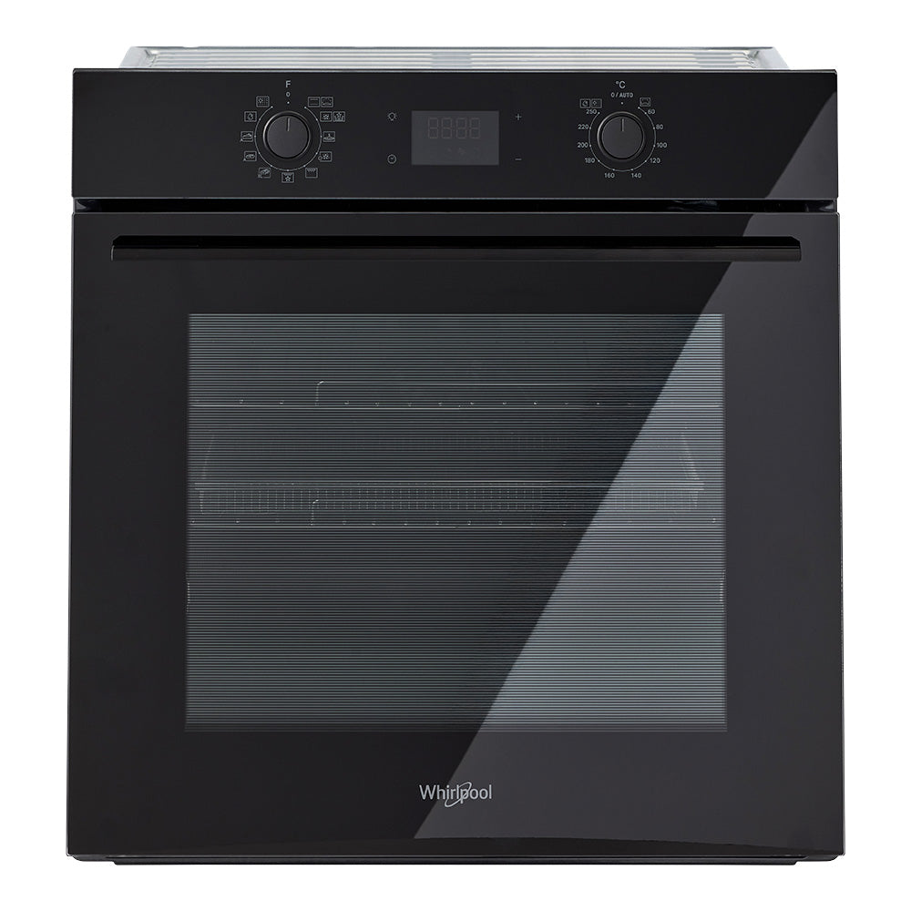 Whirlpool W4OMK581RU1BA 60cm Built-In Multi-Function Oven with Air Fry in Black