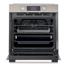 Whirlpool W4OMK581RU1XA stainless steel 60cm oven front view