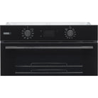 Whirlpool W4OMSK581RU1SBA steam oven control panel with push knobs and digital display