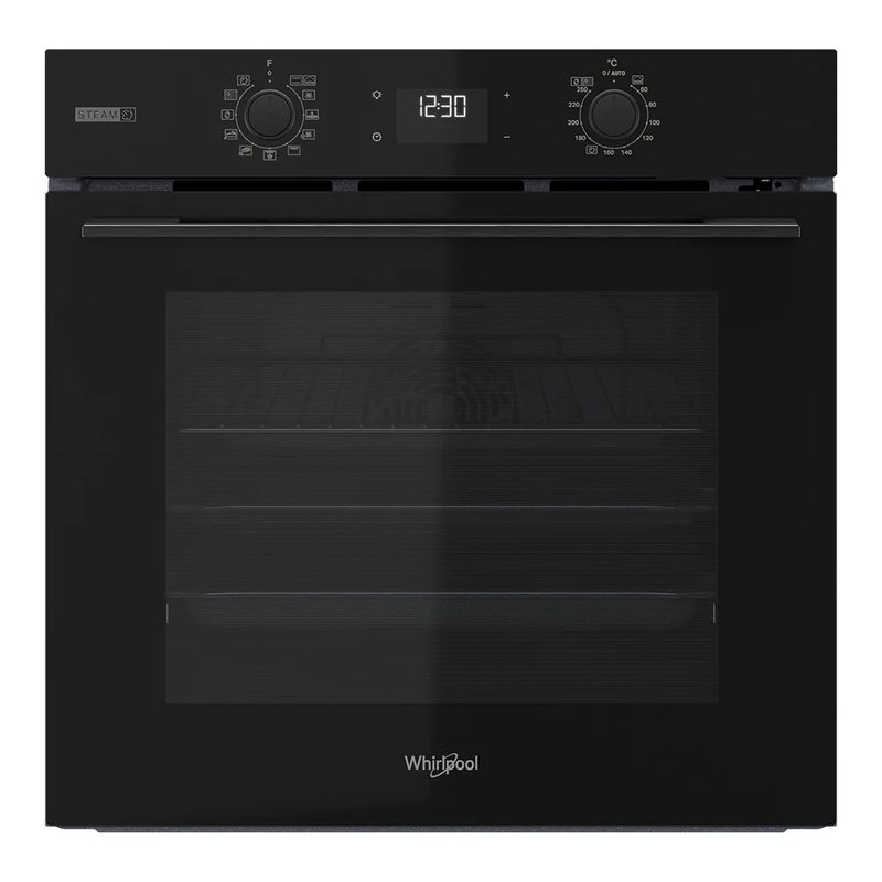 Whirlpool W4OMSK58RU1SBA 60cm Multi-Function Steam Oven in Black