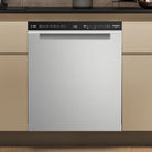 Whirlpool WDBU3I4PIXAU built-under dishwasher in stainless steel - view 4