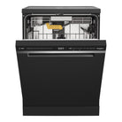 Whirlpool WDFS3I4PBSAU freestanding dishwasher in black - view 2