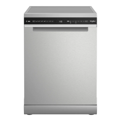 Whirlpool WDFS3L5P 60cm Power Clean Maxi-Tub 15 Place Setting Freestanding Dishwasher
