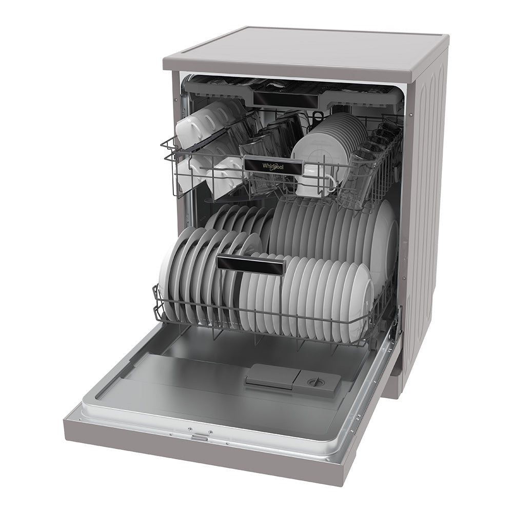 Whirlpool WDFS3R4OIXAU 60cm Freestanding Dishwasher in Stainless Steel - image 4