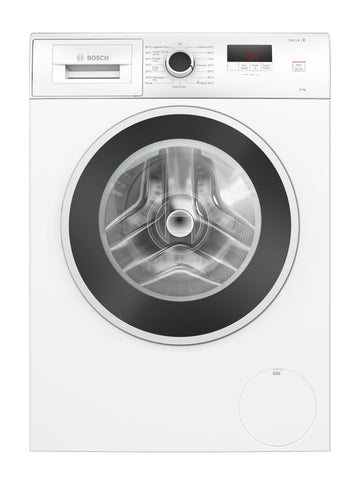 Bosch WGE03408AU Series 2 White 8kg Front Loader Washing Machine